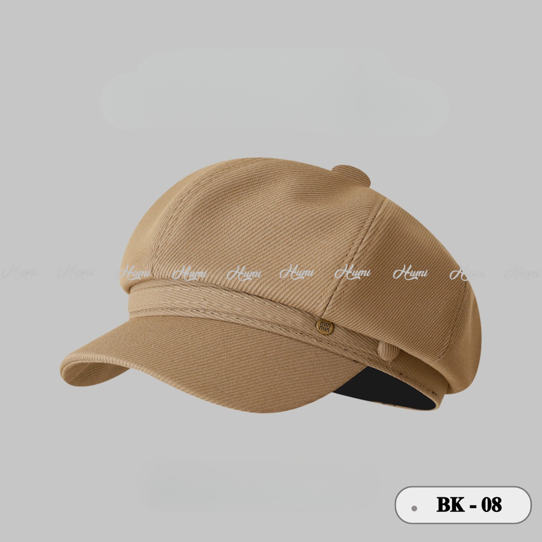 MŨ BAKER NỮ KAKI CAO CẤP (BK08 NÂU NHẠT)_thumbnail_6