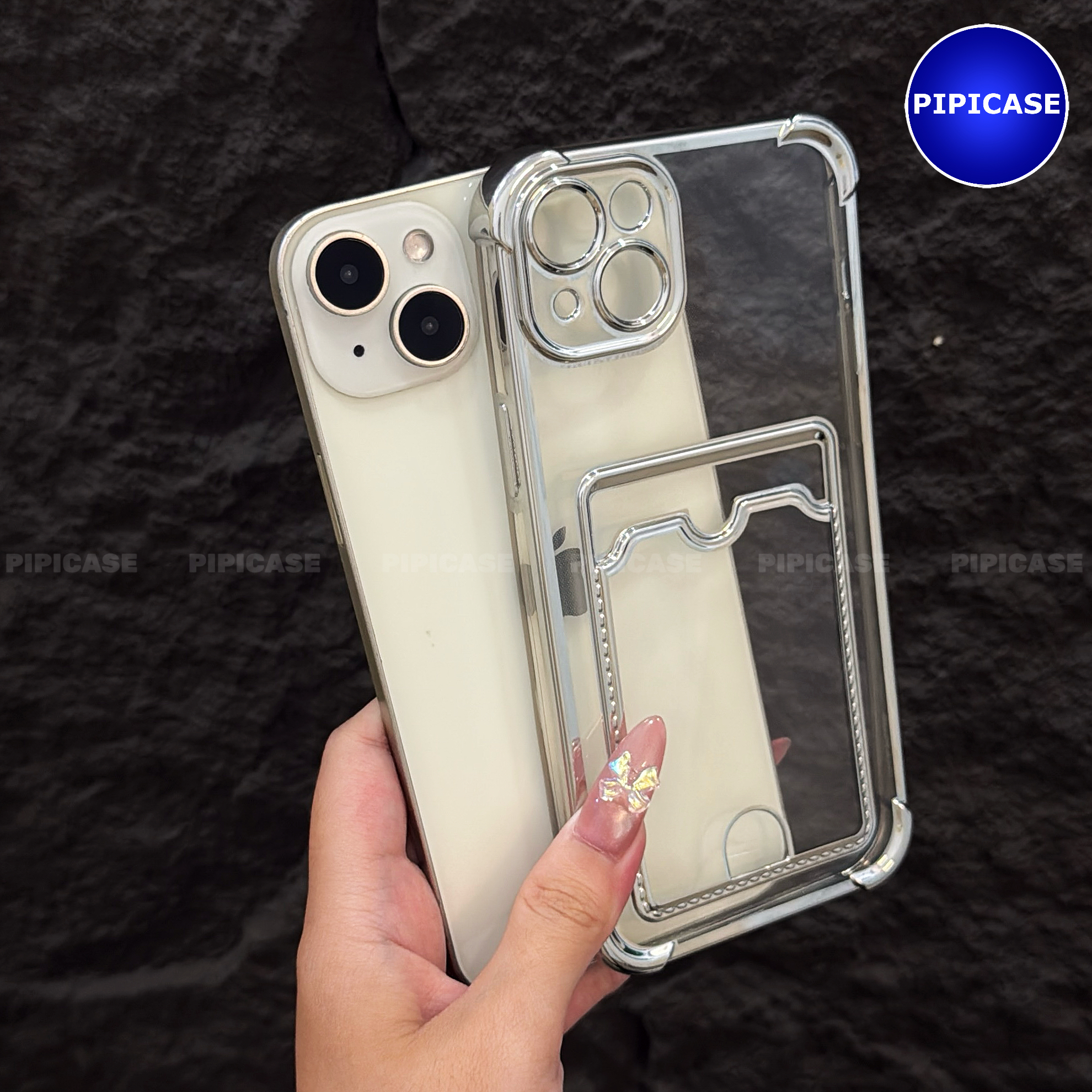 Ốp Lưng iPhone 14 Plus - Ốp Thẻ - Bạc_thumbnail_6