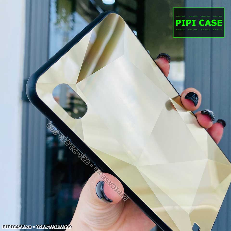 Ốp Lưng Samsung A10 - Kim Cương 6D - Vàng_thumbnail_3