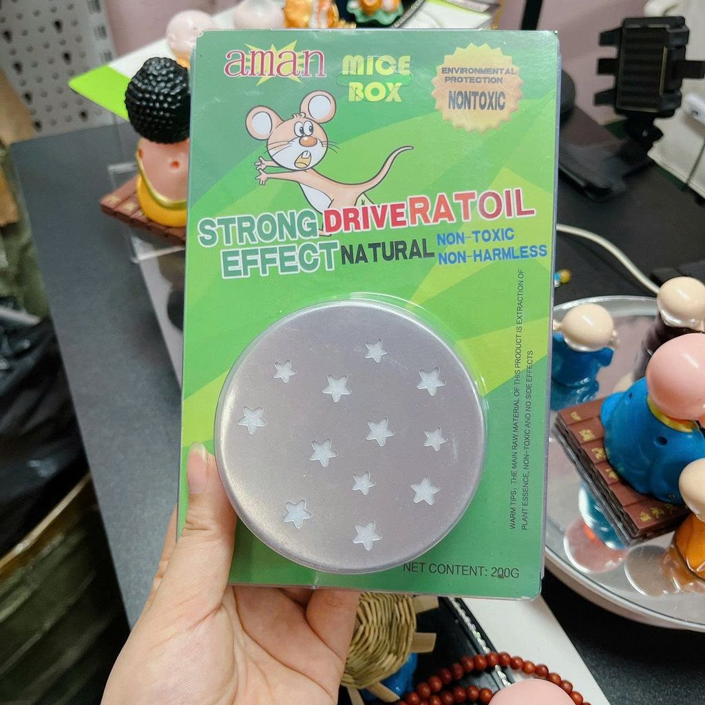 Sáp Đuổi Chuột Cao Cấp Cho Xe Điện & Ô Tô 200g Thảo Mộc_thumbnail_6