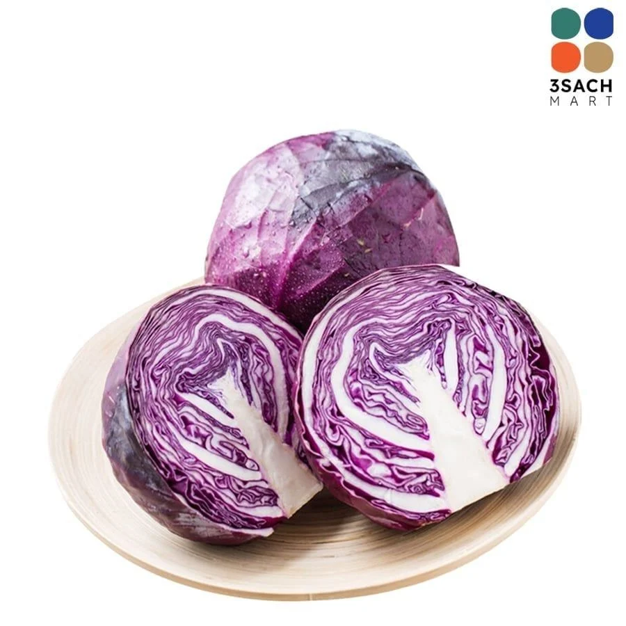 Bắp cải tím hữu cơ - 500g_thumbnail_3