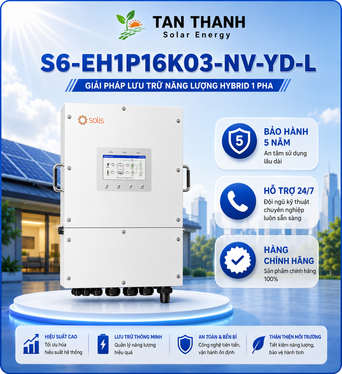 Solis S6-EH1P16K03-NV-YD-L