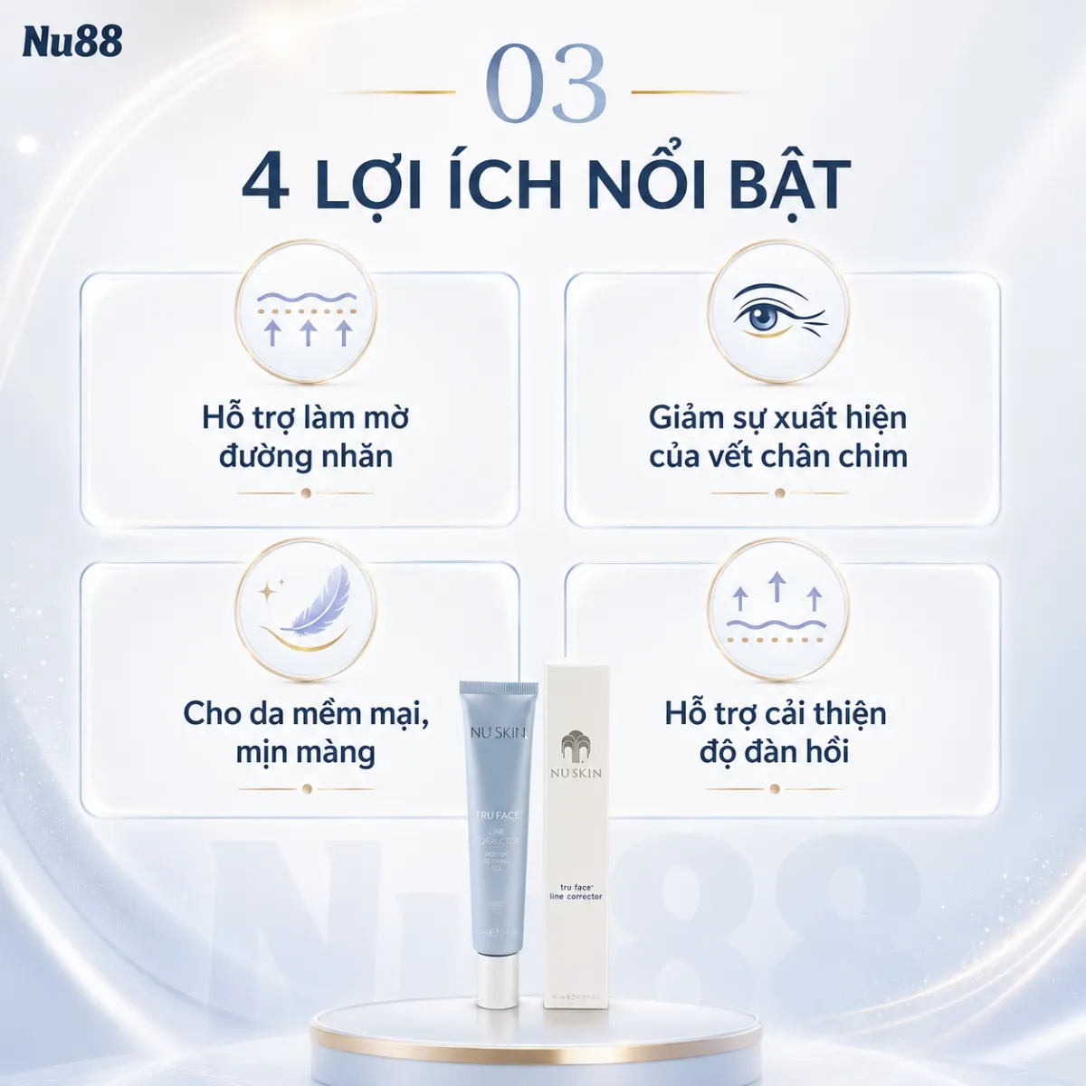 Kem Làm Mờ Nếp Nhăn Tru Face Line Corrector Peptide Refining_thumbnail_3