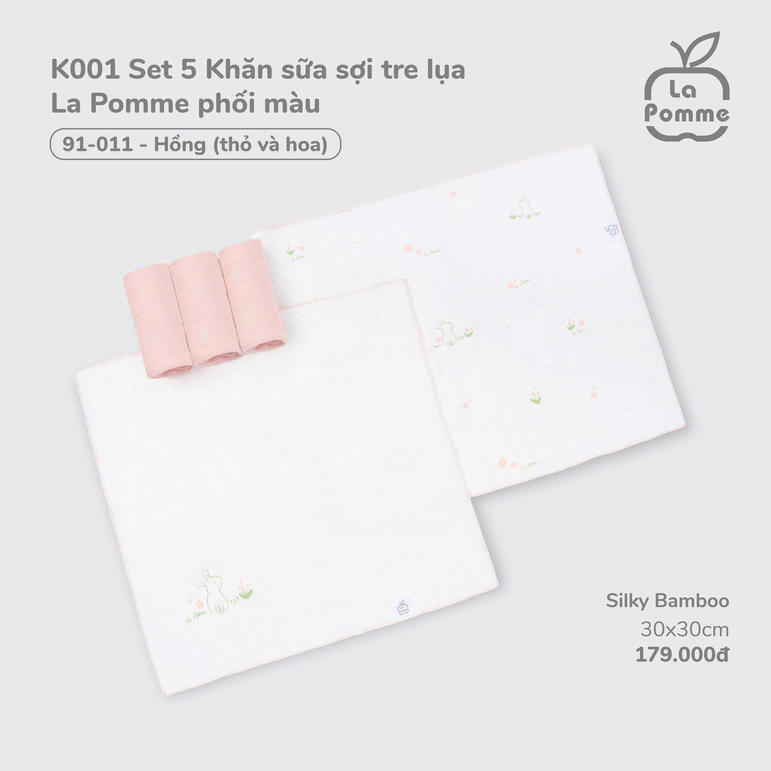 Set 5 khăn sữa La Pomme (30x30)_thumbnail_31