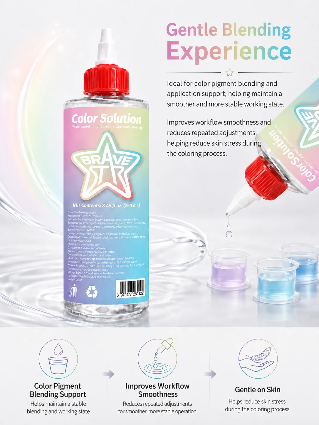Pha màu Brave Star - Color Solution - 250ml_thumbnail_4