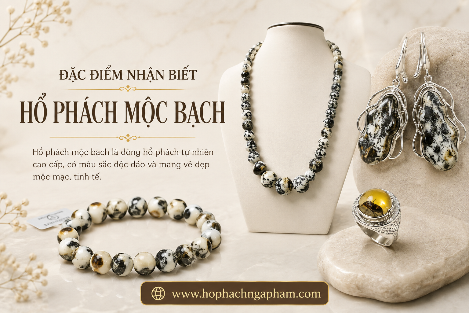 Đặc Điểm Nhận Biết Hổ Phách Mộc Bạch