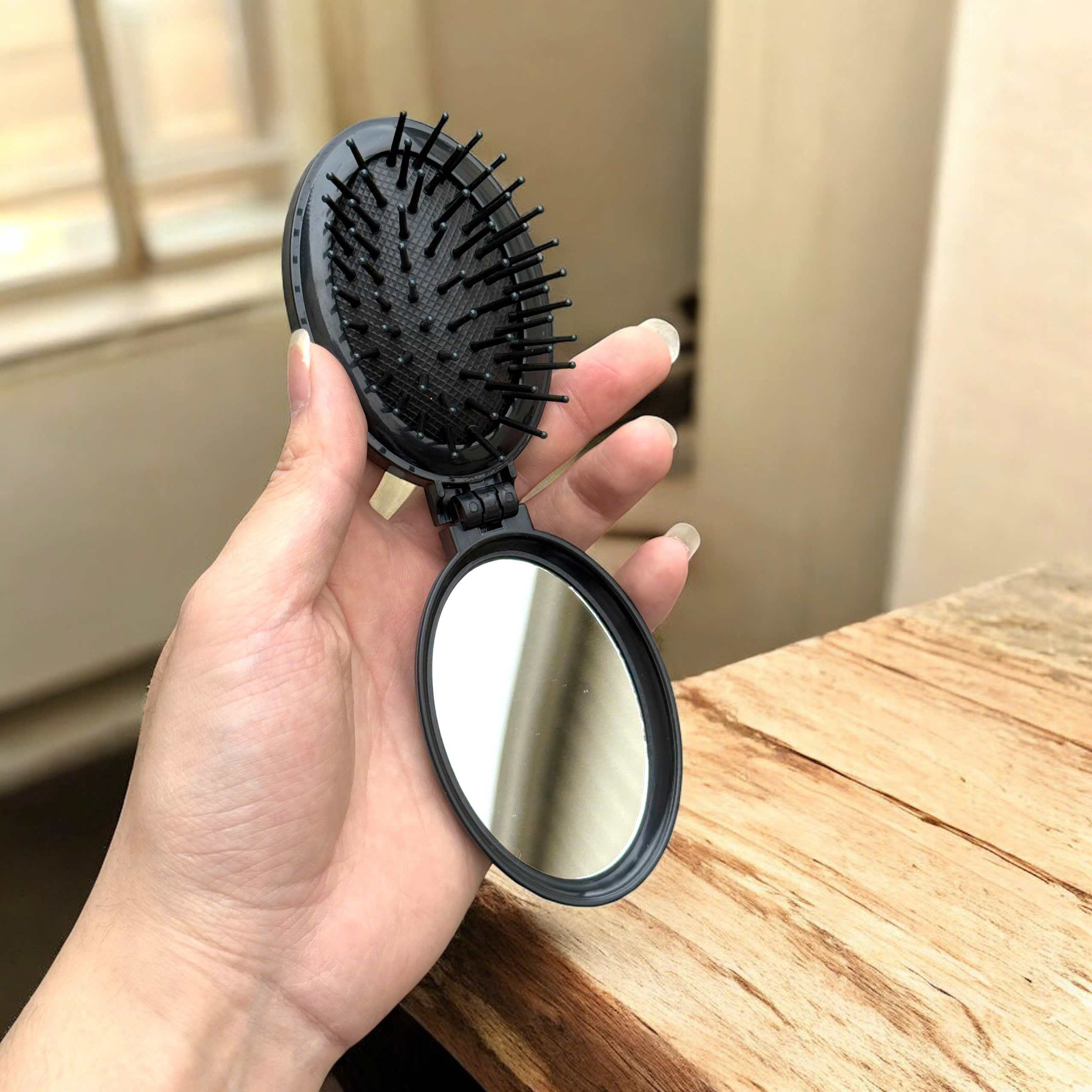 Bộ Gương Lược Gấp Gọn Seiwa Pro_thumbnail_6