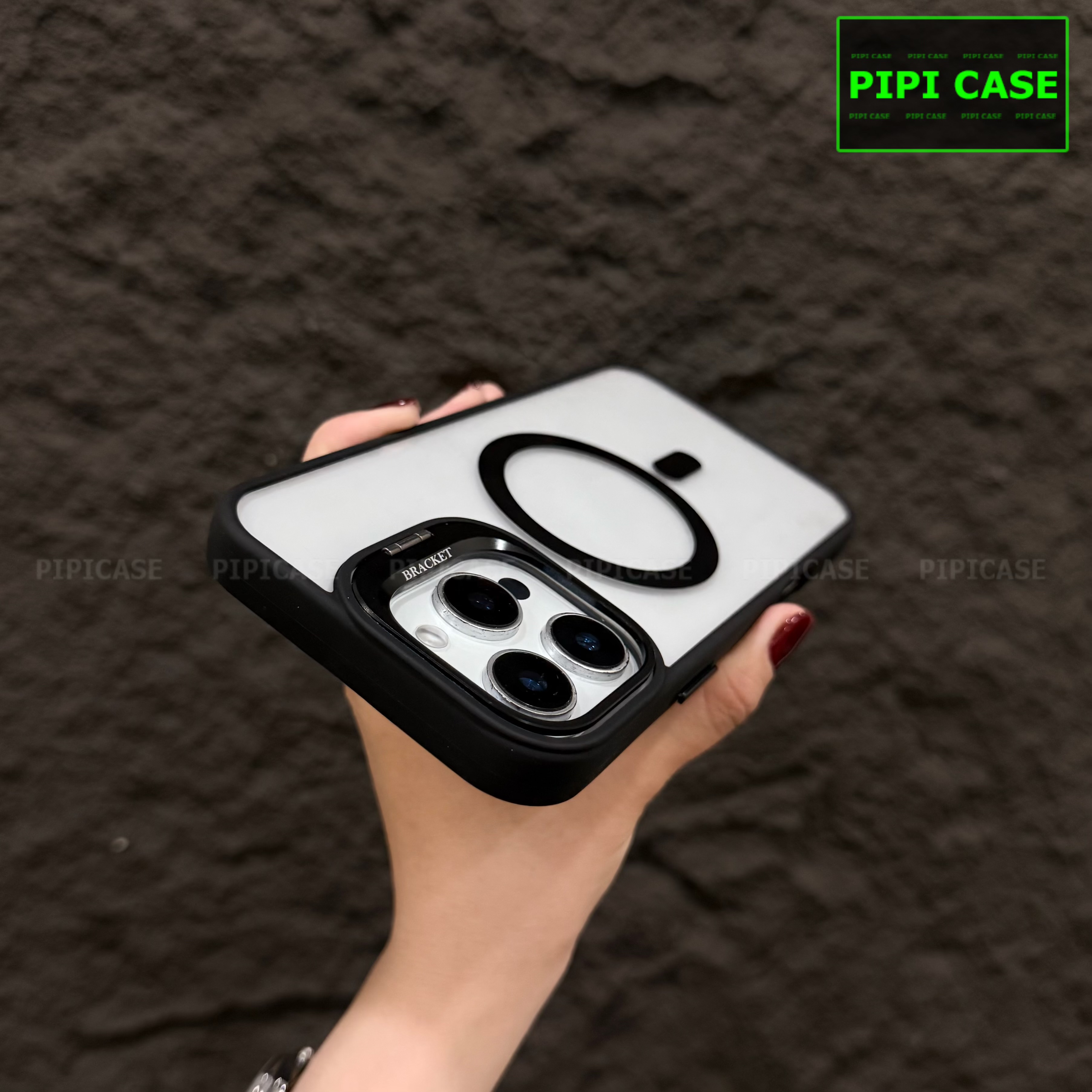 Ốp Lưng iPhone 14 Pro Max - Dansi - Đen_thumbnail_3