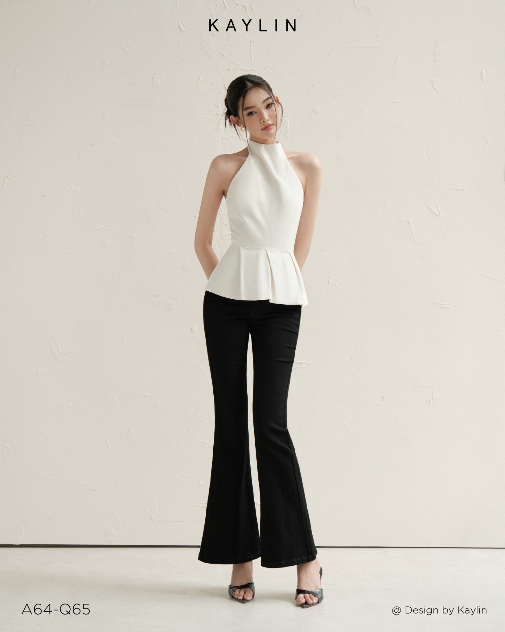 Quần Jean Loe Nữ Tính KAYLIN Eve Denim Flare