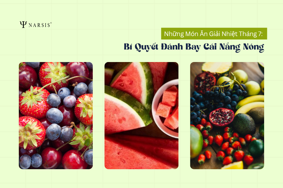 Những Món Ăn Giải Nhiệt Tháng 7: Bí Quyết Đánh Bay Cái Nắng Nóng