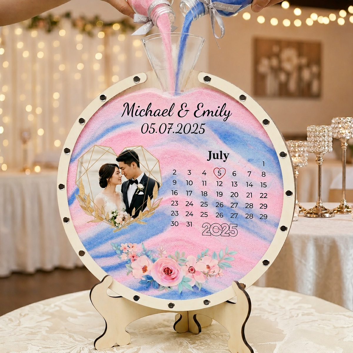 Tranh Rót Cát Đám Cưới – Nghi Thức Cưới Ý Nghĩa, Thiết Kế Theo Yêu Cầu (Tặng Kèm Cát) - Size tính theo chiều ngang_thumbnail_7