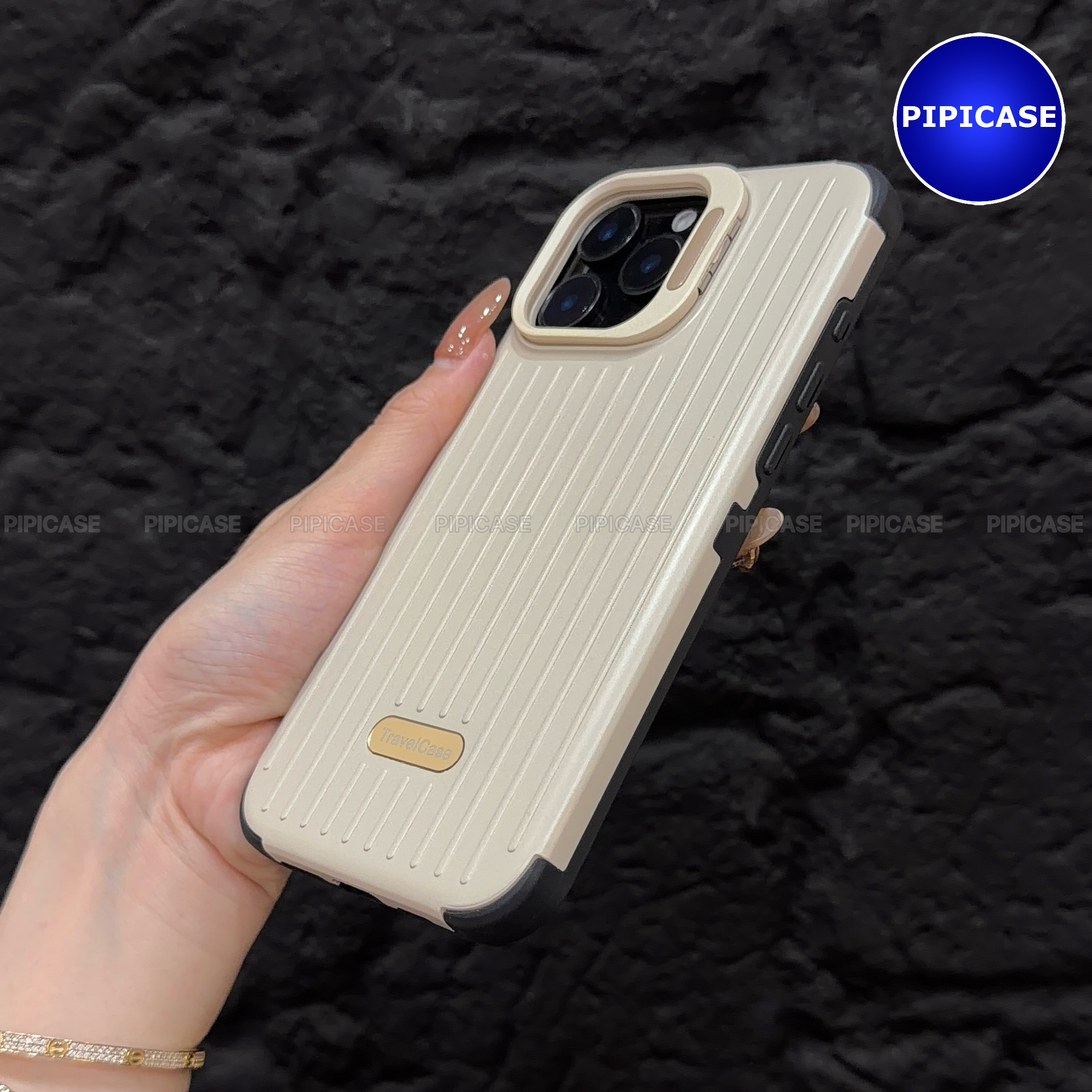 Ốp Lưng iPhone 16 Pro Max - Hondao - Kem_thumbnail_5