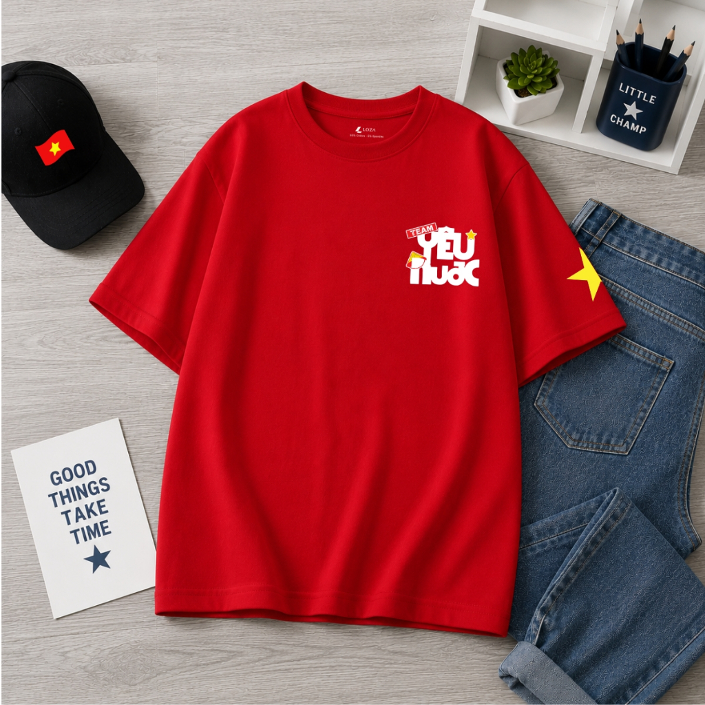 [Form Rộng] Áo phông Việt Nam Team Yêu Nước - Loza NA03-RT3673_thumbnail_5