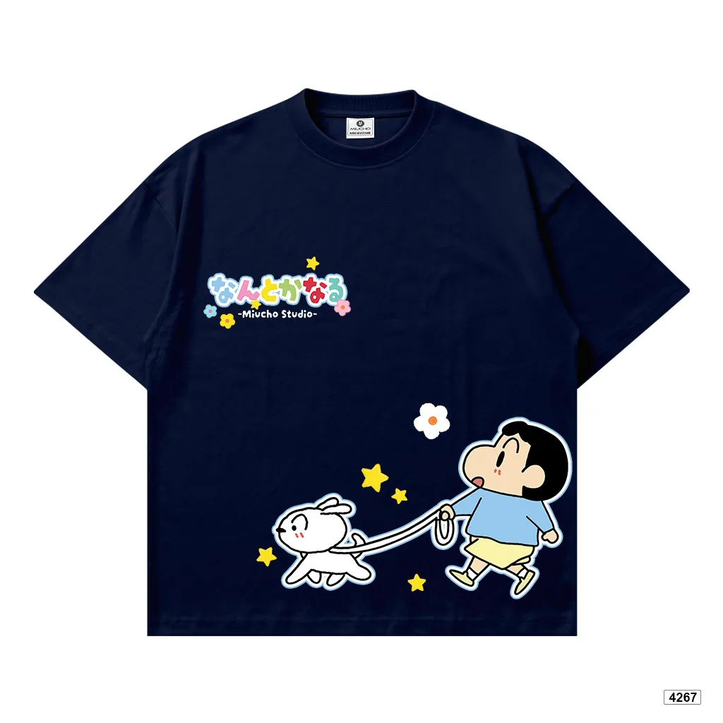 Áo thun form boxy hoạt hình Shinn Miucho 4267_thumbnail_12
