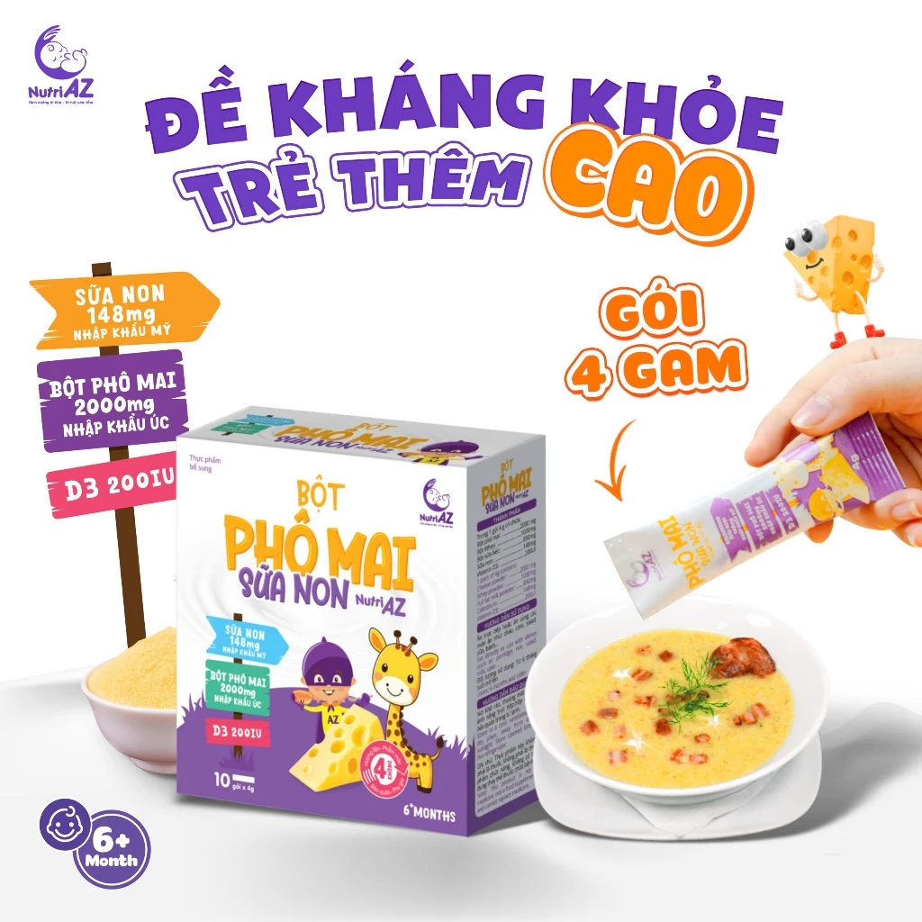 Phô mai sữa non tách muối NutriAZ