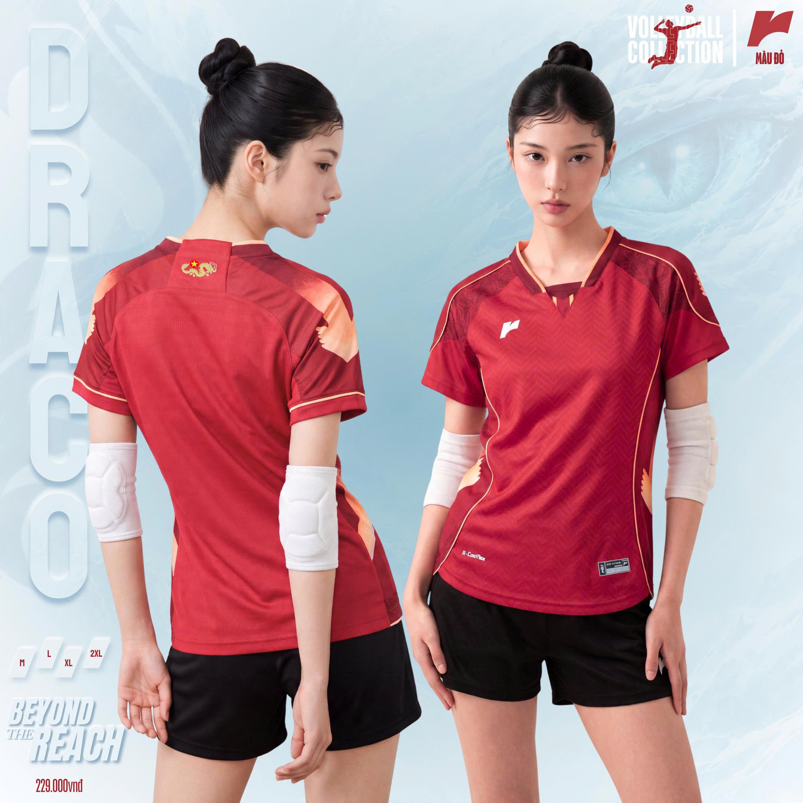 BST Quần Áo Bóng Chuyền Có Túi Riki Draco Thun Mè Thoáng Khí Thể Thao Đương Đại_thumbnail_9
