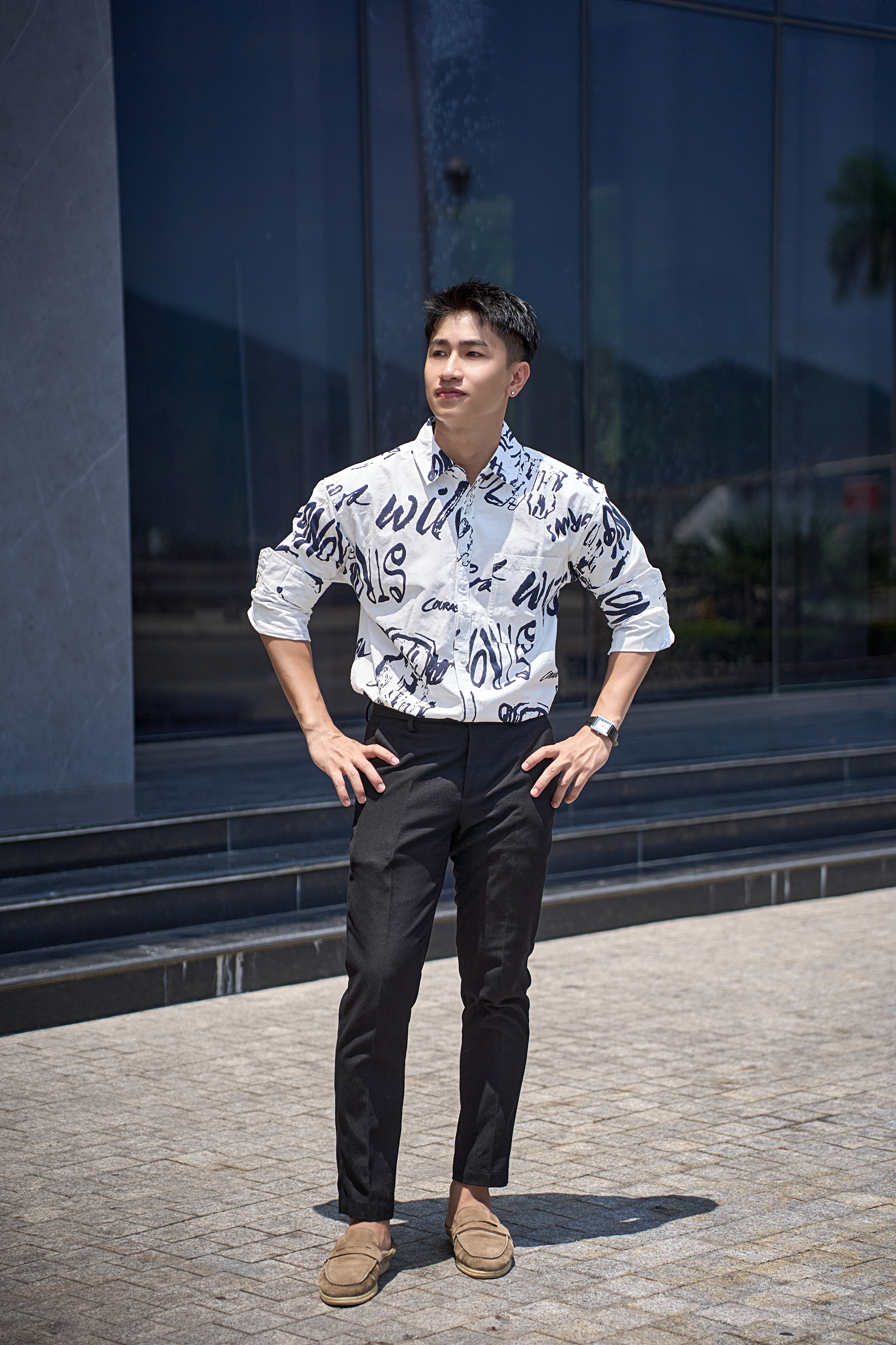 SA111 - Áo Sơ Mi Nam Phong Cách Nhật Bản In Nghệ Thuật Dài Tay Chất Cotton Mềm Mại_thumbnail_8