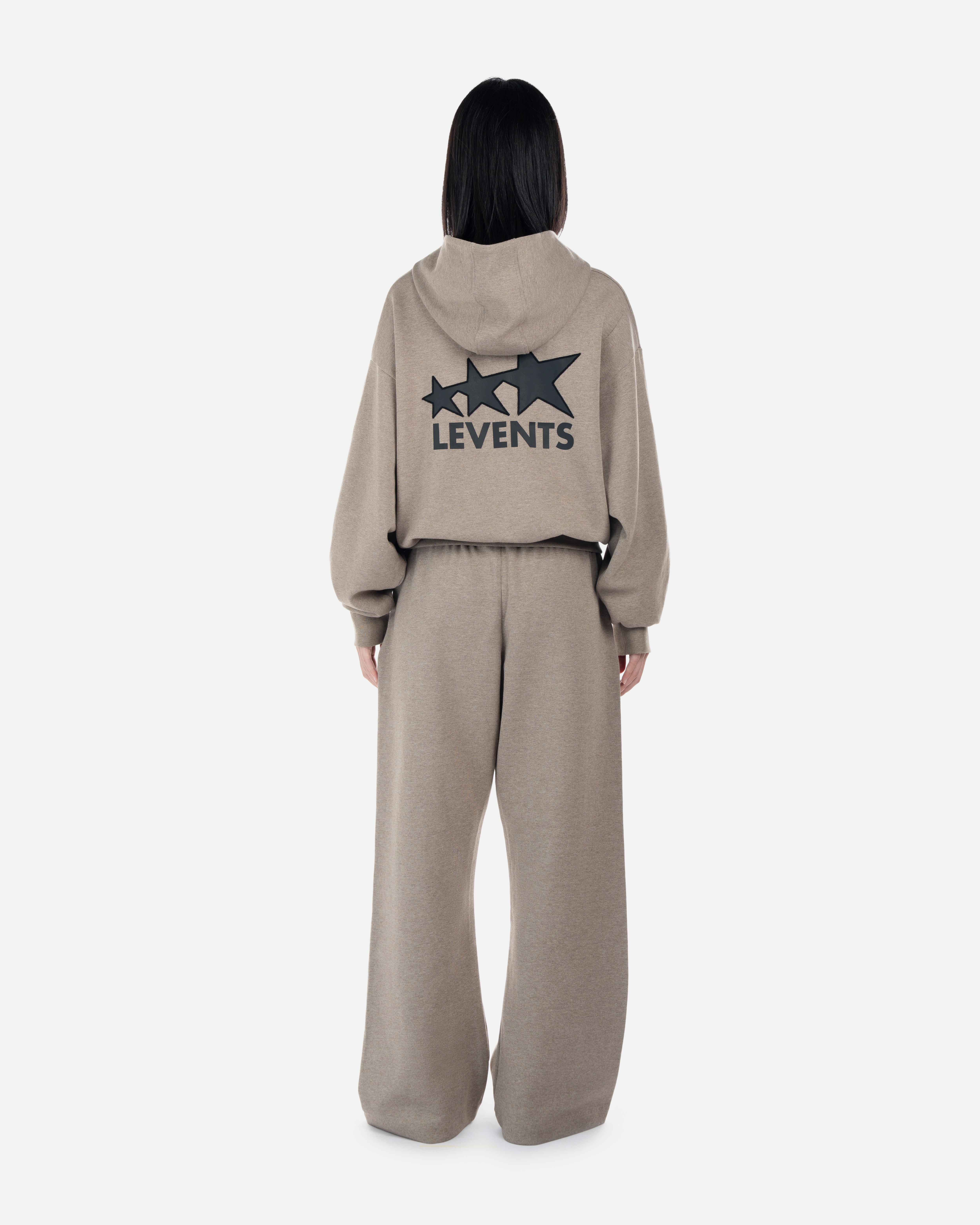 Levents® Signature Logo Semi-Oversized Hoodie Zip_thumbnail_4