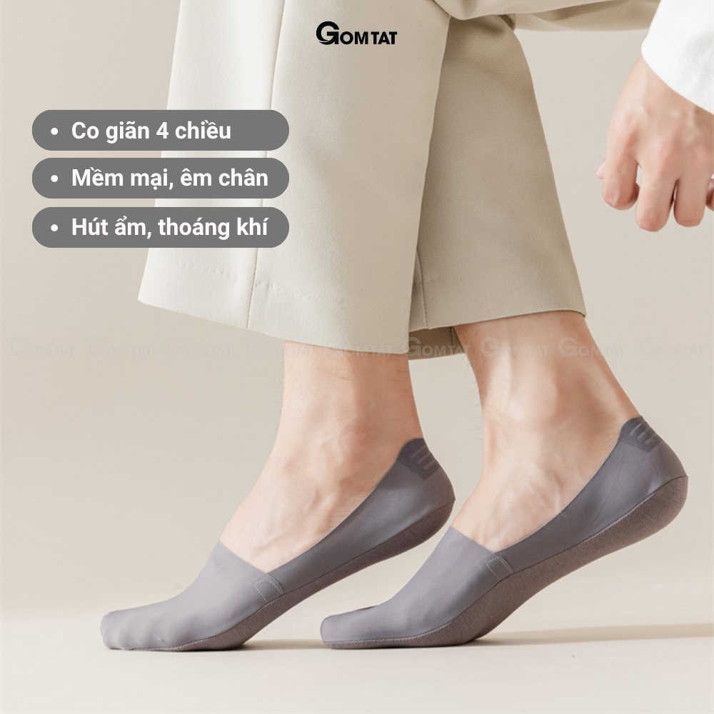 Combo 5 đôi tất lười nam GOMTAT tàng hình chống tuột gót - UYE-7010_thumbnail_8