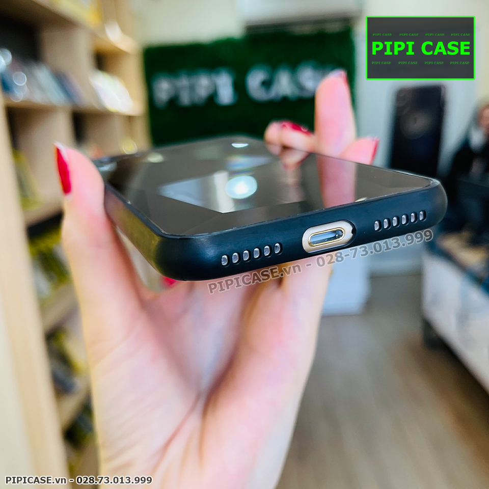 Ốp Lưng iPhone 7 / 8 - Kim Cương 6D - Đen_thumbnail_1