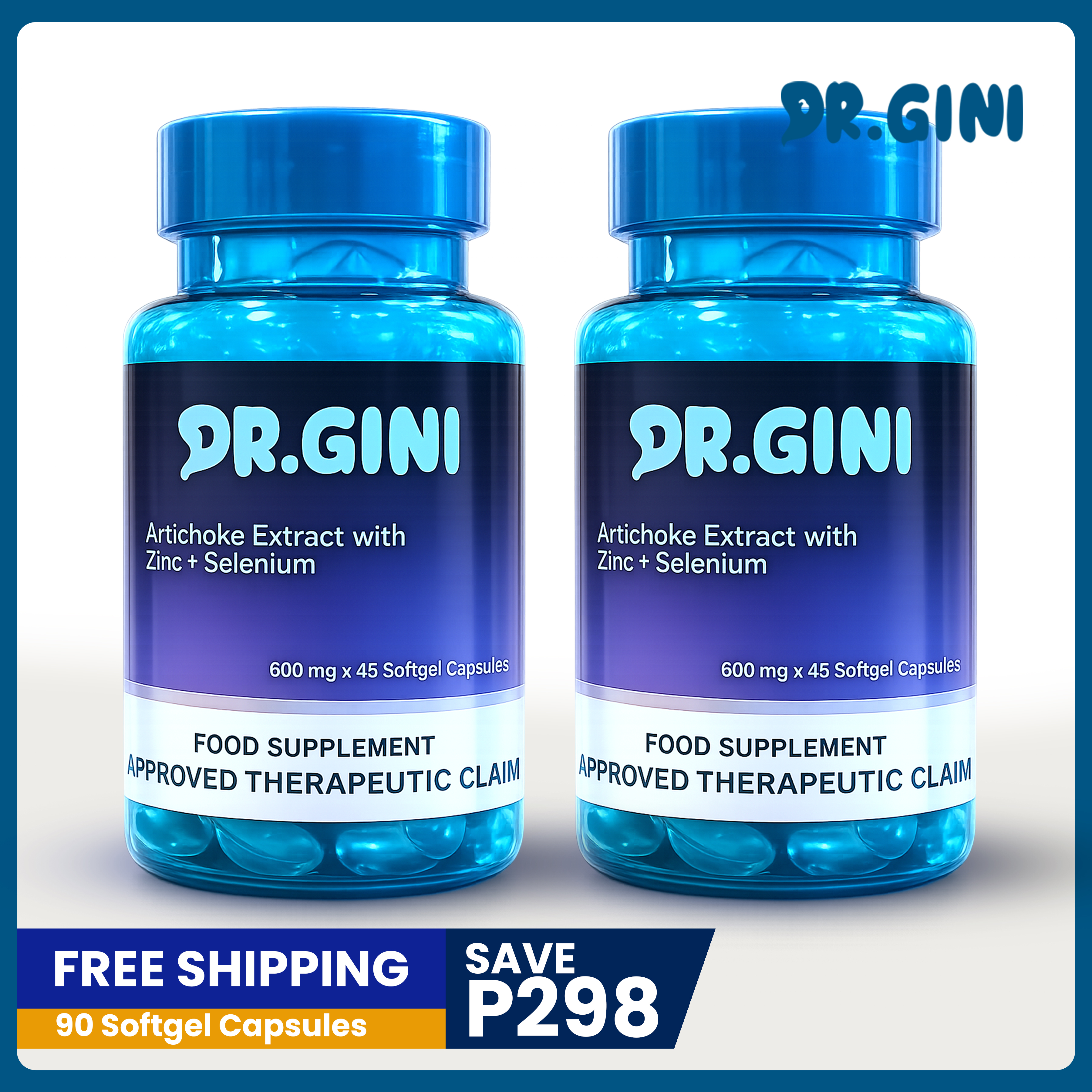 Dr. Gini Artichoke (2 bottles)