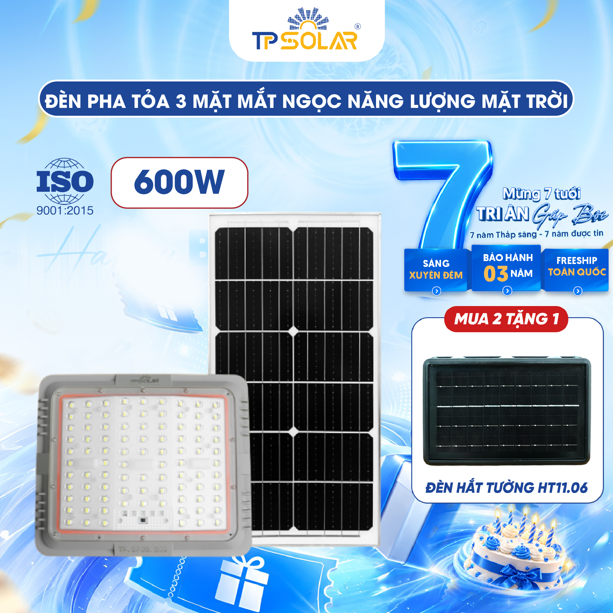 Đèn pha mắt ngọc tỏa 3 mặt năng lượng mặt trời TP SOLAR DP05_thumbnail_8