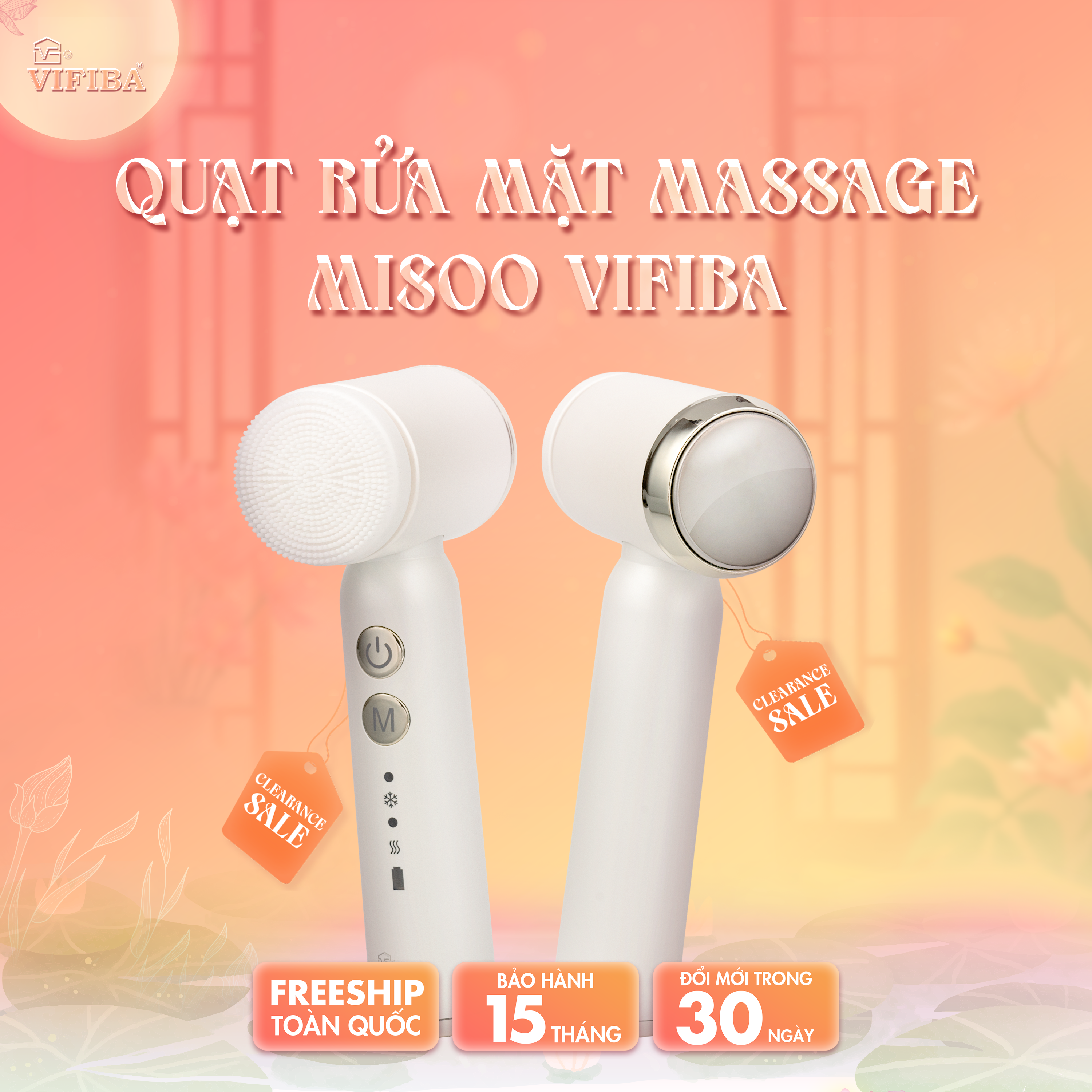 Quạt Rửa Mặt Misoo Vifiba