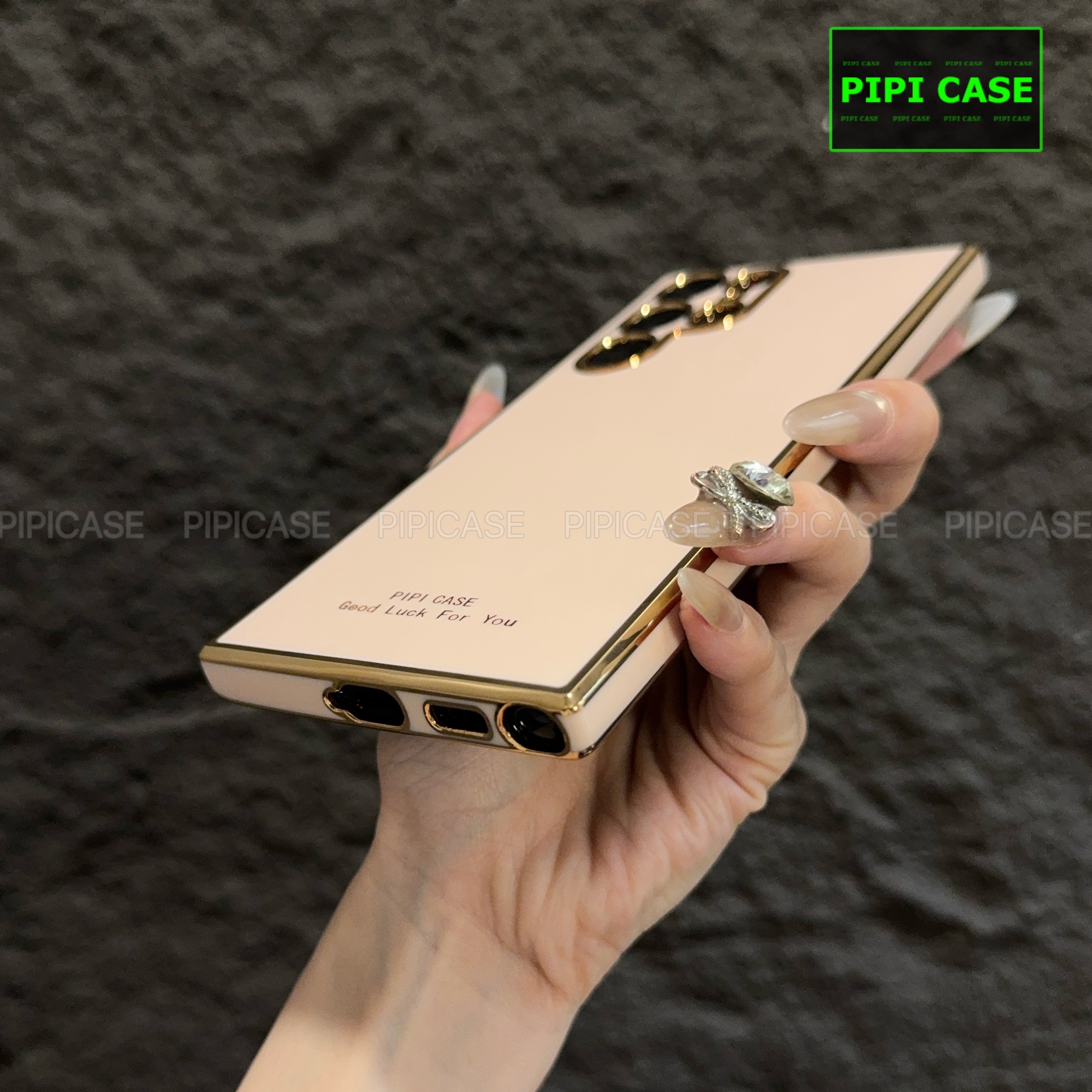 Ốp Lưng Samsung S22 Ultra 5G - Royal - Vàng Hồng_thumbnail_1