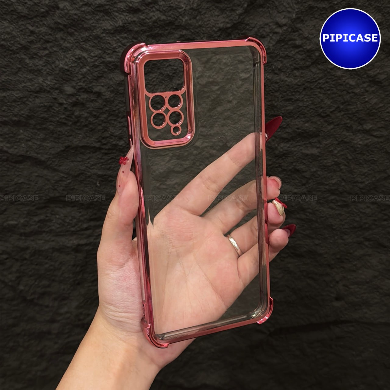 Ốp Lưng Xiaomi Redmi Note 11 Pro (4G) - Gu - Hồng_thumbnail_1