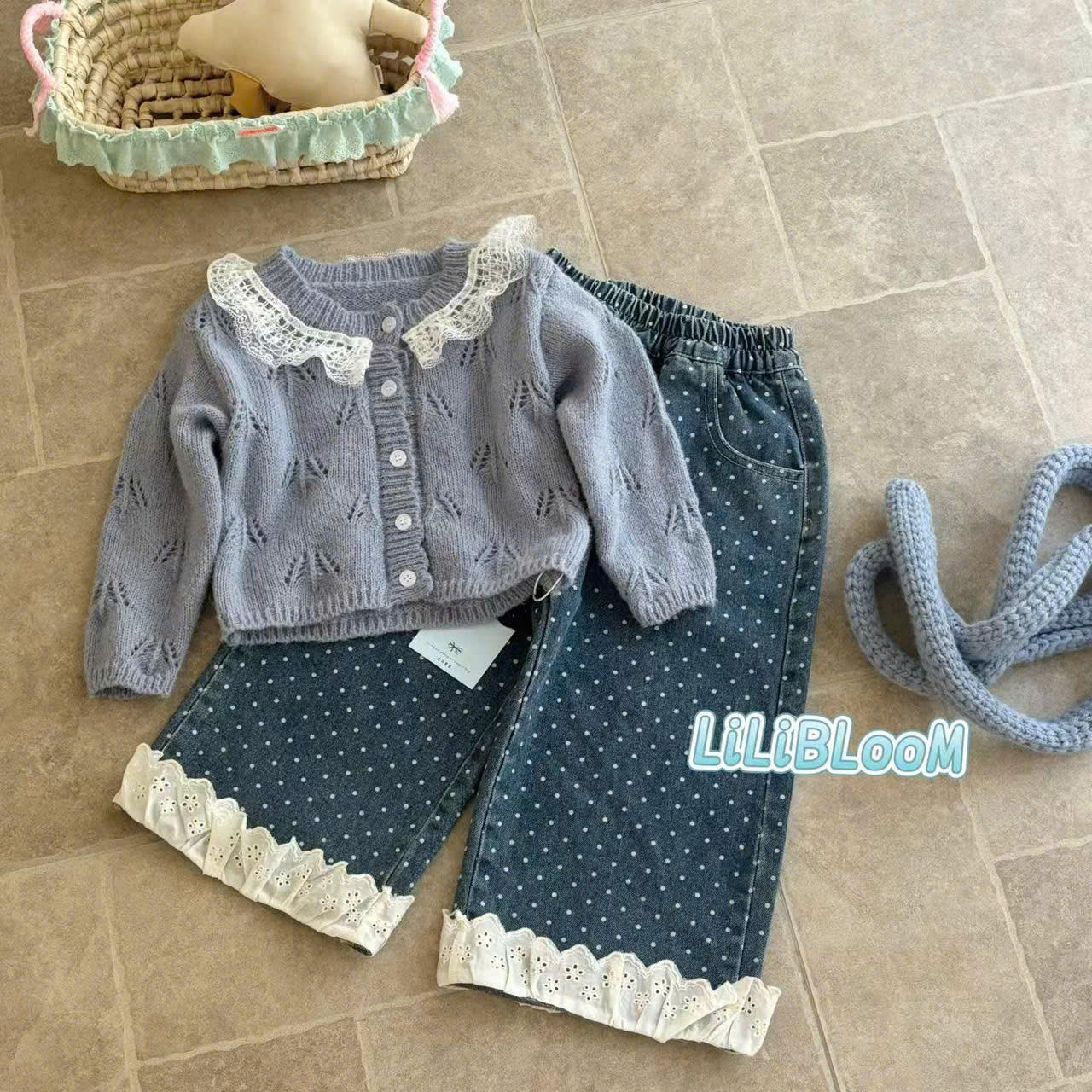 LB19 - Áo cardigan hãng Lili Bloom | Sz 90-130 | 2063