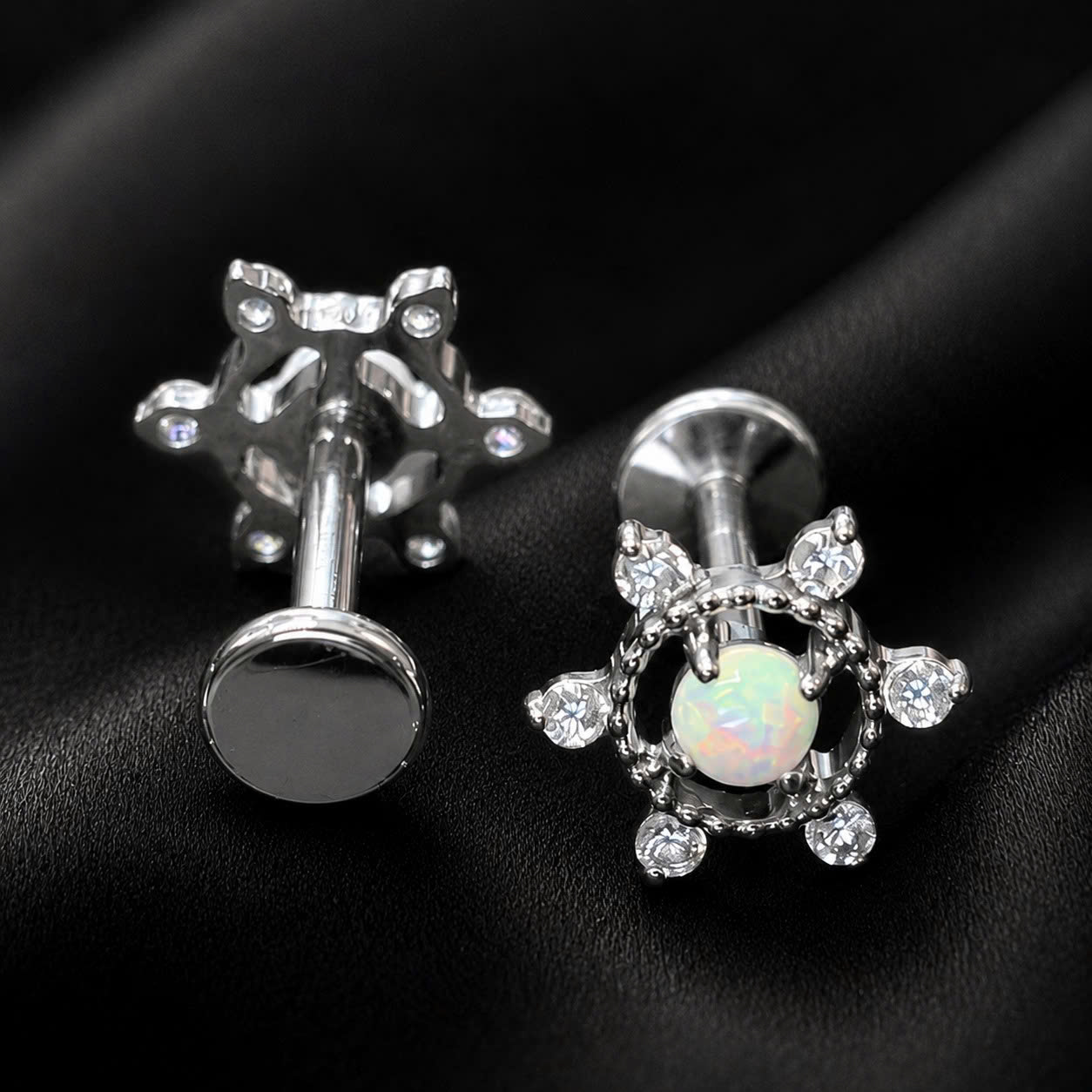 Khuyên kiểu titan mặt trời opal._thumbnail_1
