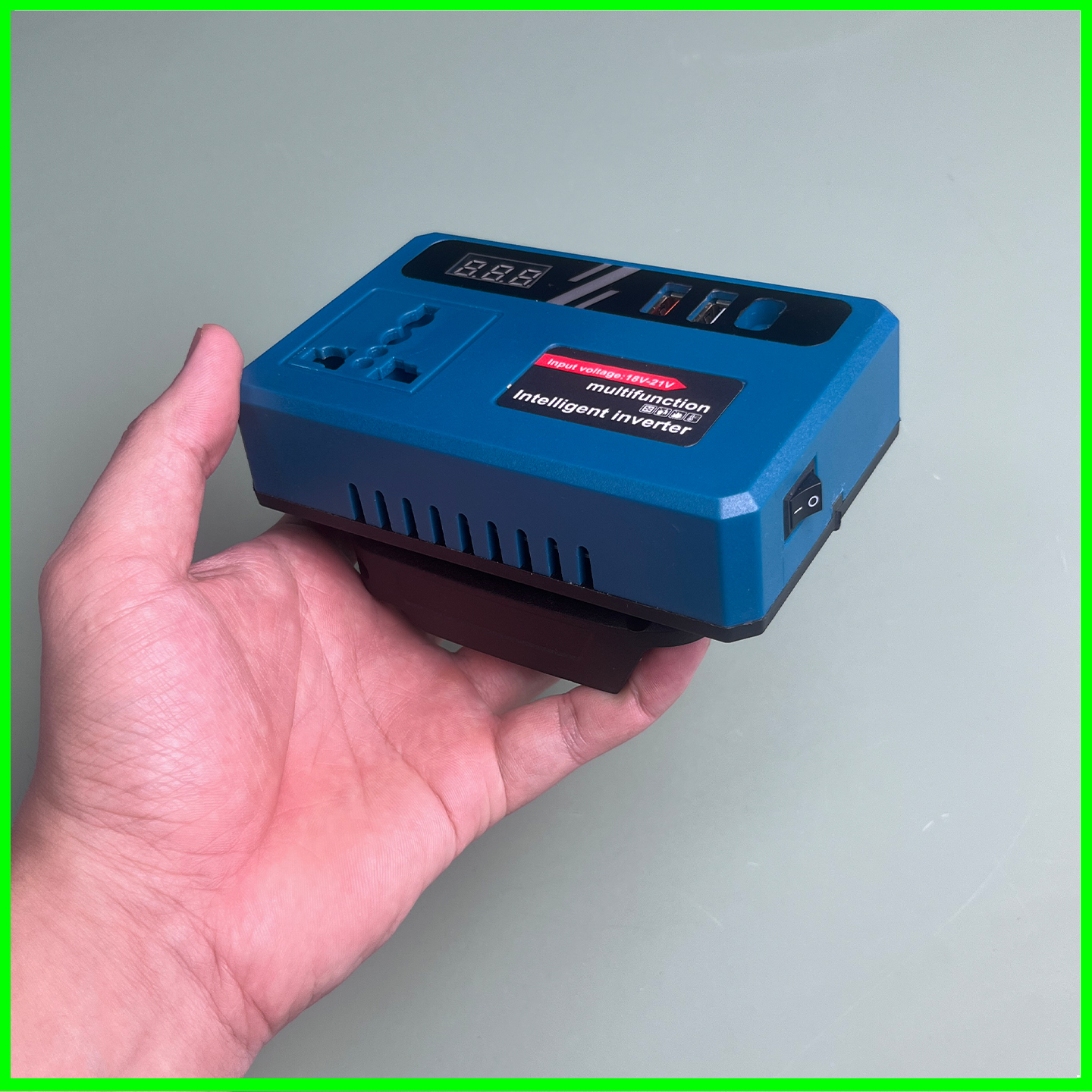 Bộ chuyển nguồn 21V sang 220V, chân pin phổ thông_thumbnail_4