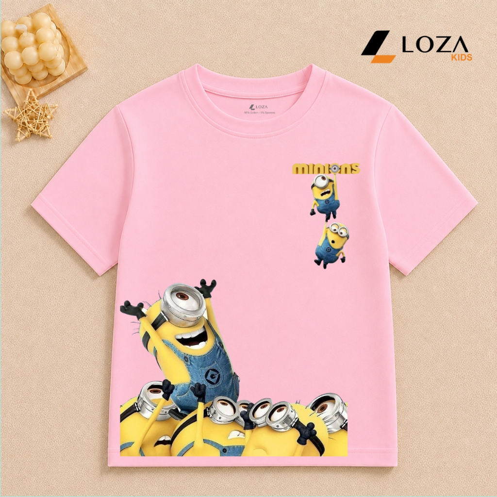 Áo thun bé BST MINION Hot trend - Loza Kids AT008_thumbnail_5