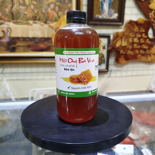 Mật ong hoa cà phê bạc hà chai nhỏ 500ml