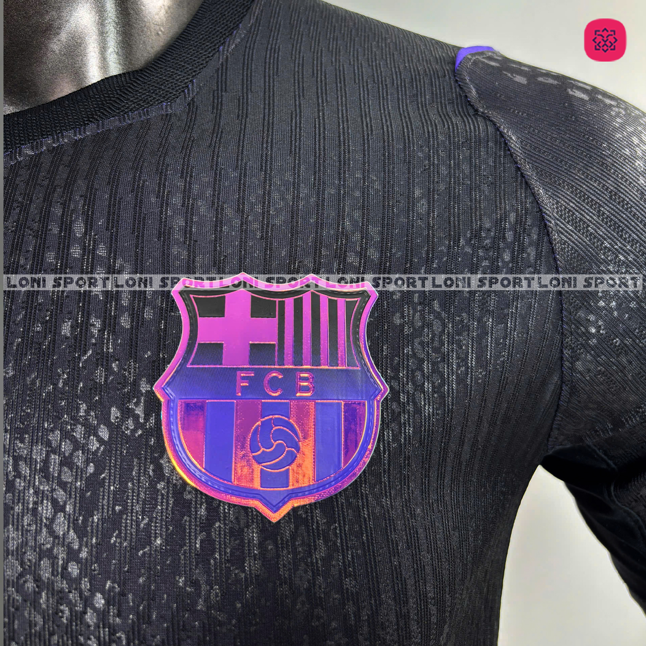 Áo Barca sân khách đen tím 26/27 SF_thumbnail_3