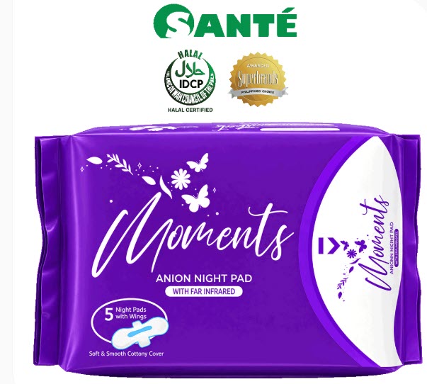 Sante Essentials (Primary) Moments Anion Night Pad (5 pads)