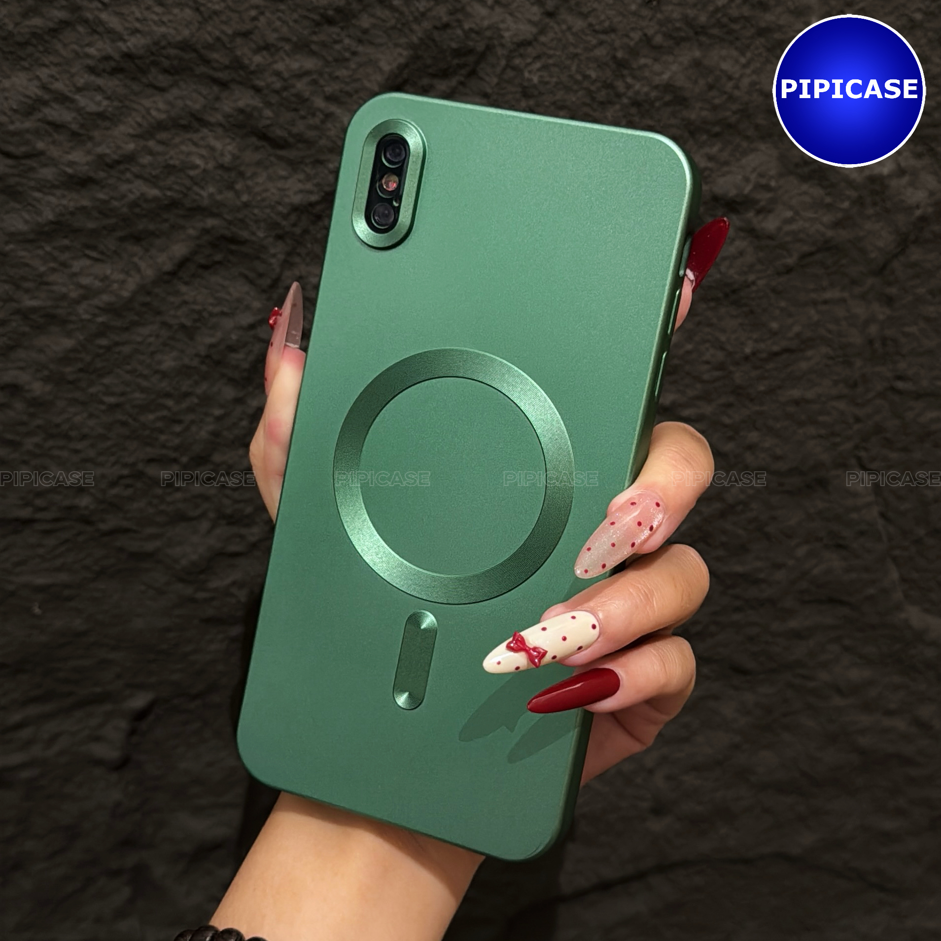 Ốp Lưng iPhone XS Max - Ops - Xanh Ngọc