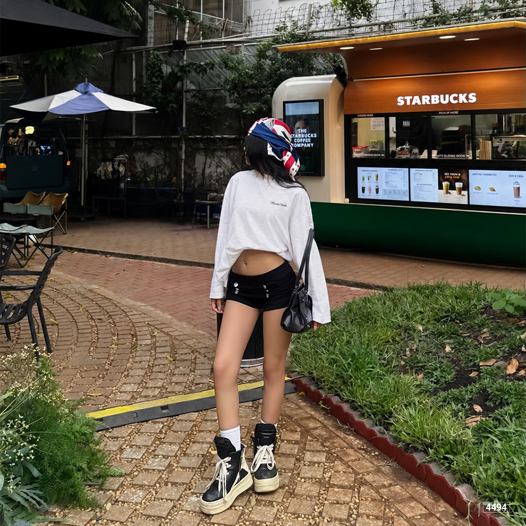 Áo thun tay dài boxy Miucho cotton xược Hàn Quốc 4494_thumbnail_3