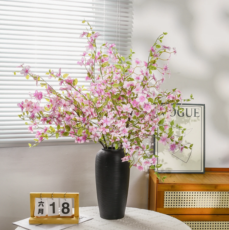 Cành Hoa Lụa Thanh Diệu Lan Nhân Tạo Decor Nhà