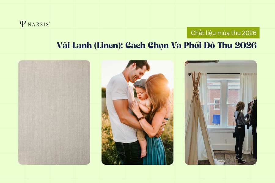 Vải Lanh Là Gì? Cách Chọn Và Phối Đồ Linen Chuẩn Mùa Thu 2026