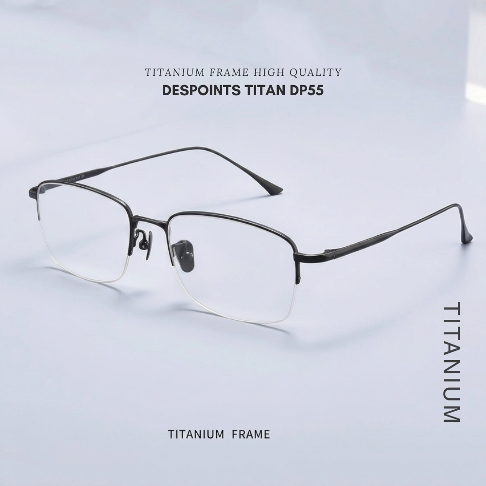 [Premium] Gọng Kính Titan nửa viền cao cấp. Chất liệu Titan nhẹ & bền. Phù hợp đa dạng form mặt_thumbnail_12