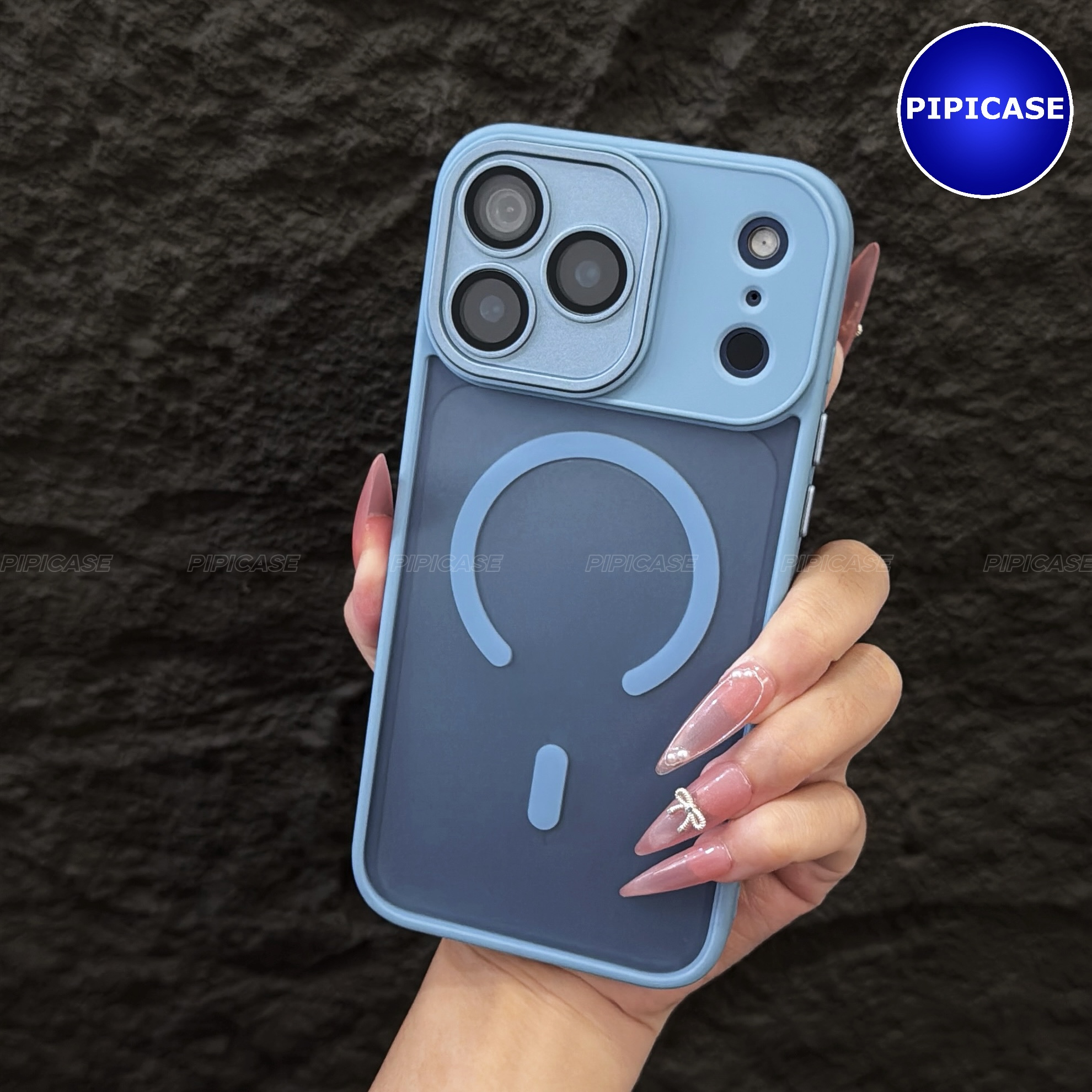 Ốp Lưng iPhone 17 Pro Max - Kao - Xanh Nhạt_thumbnail_12
