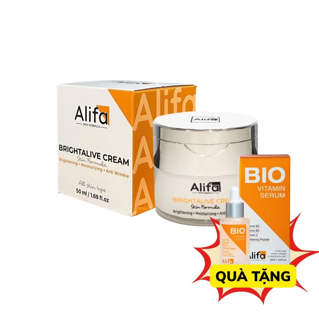 KEM DƯỠNG ALIFA (TẶNG SERUM BIO)