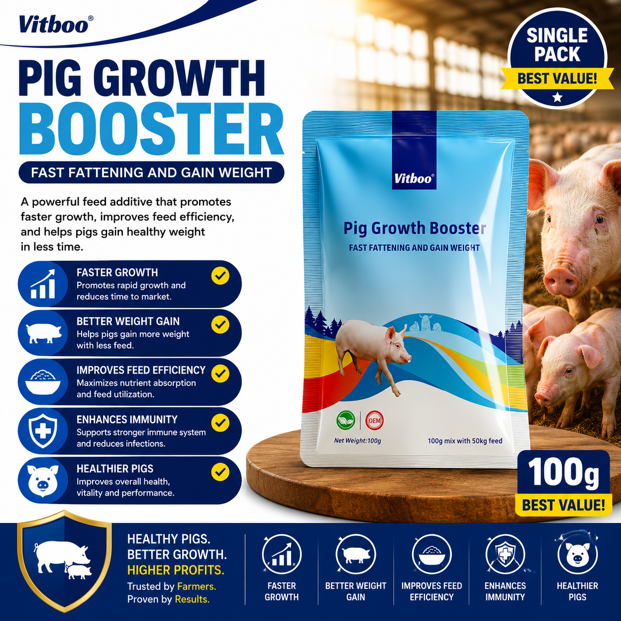 Vitboo Pig Growth Booster