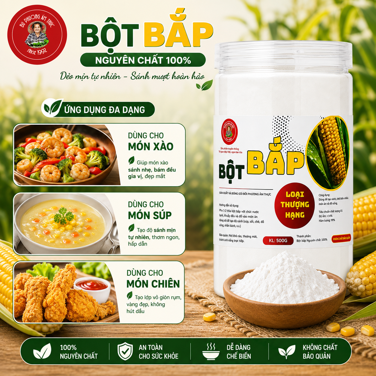 Bột Bắp Nguyên Chất Bu Phương – Tạo Sánh Súp, Sốt, Món Xào - BP18_thumbnail_7
