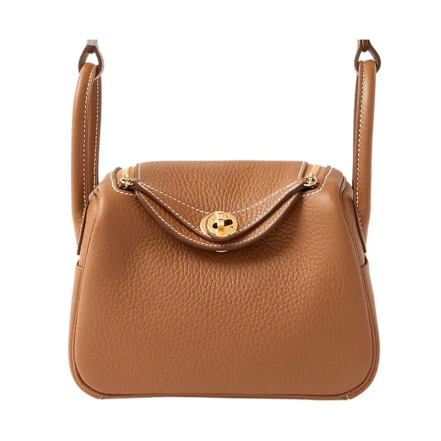 Hermès Mini Lindy Gold