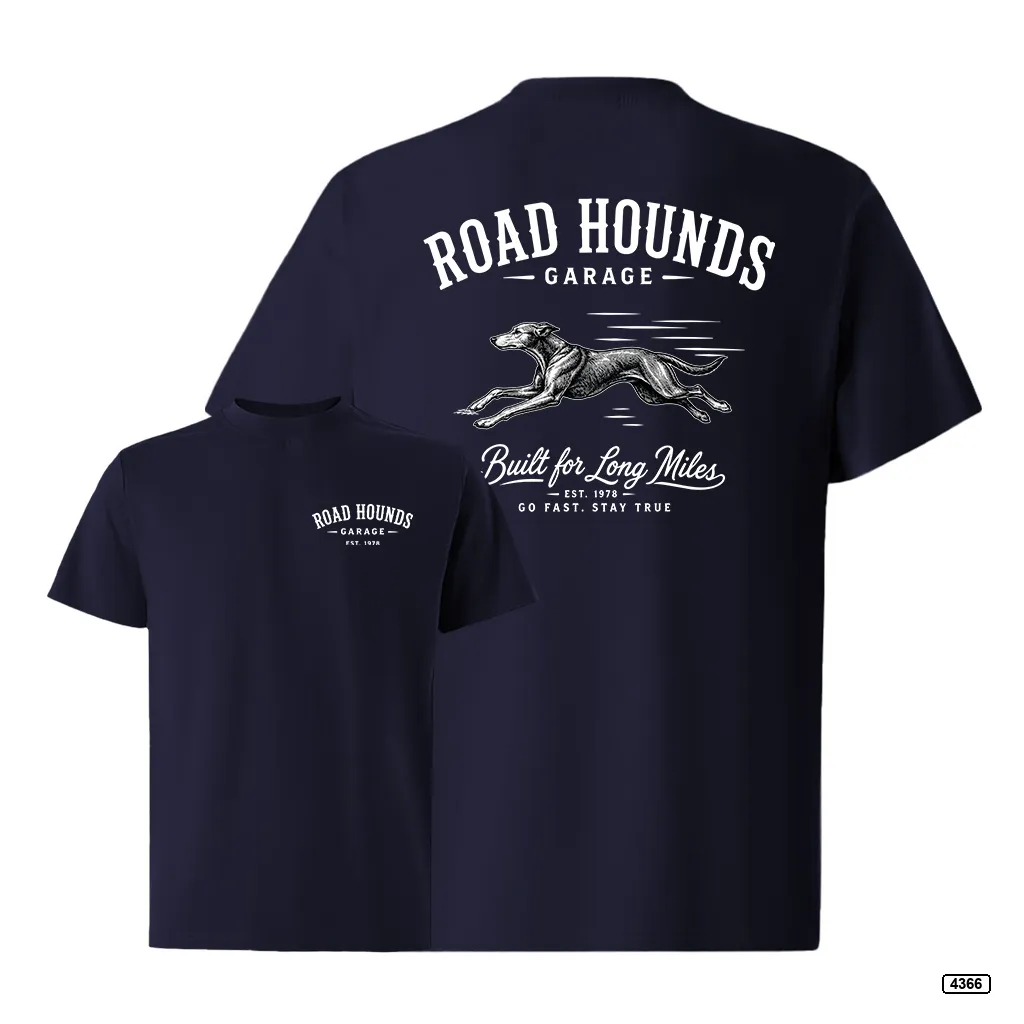 Áo thun nam form rộng Road Hounds Garage TeePrint 4366_thumbnail_14