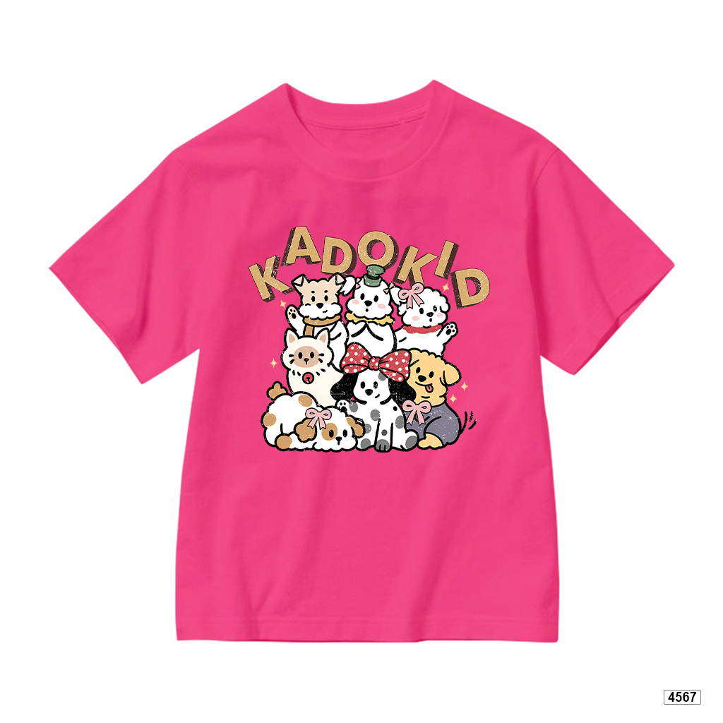 Áo thun bé gái form rộng gia đình mèo Kado 4567_thumbnail_11