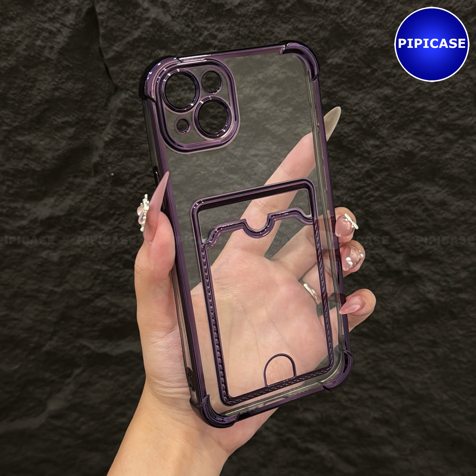 Ốp Lưng iPhone 14 Plus - Ốp Thẻ - Tím_thumbnail_0