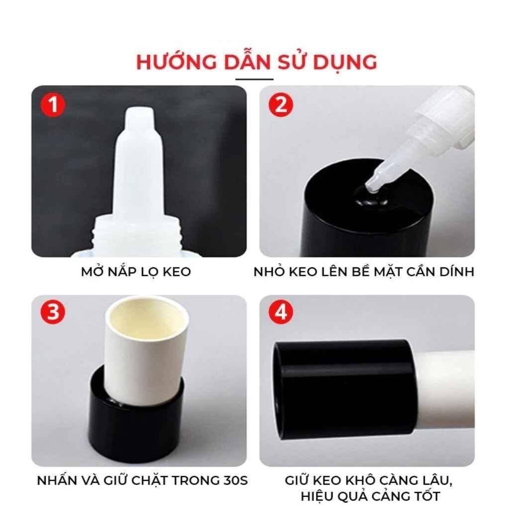 Keo Dán Siêu Dính Đa Năng, Keo Nước Dán Mọi Chất Liệu Cực Mạnh, Keo Dán Giày, Keo 502, Keo Ếch Xanh_thumbnail_4